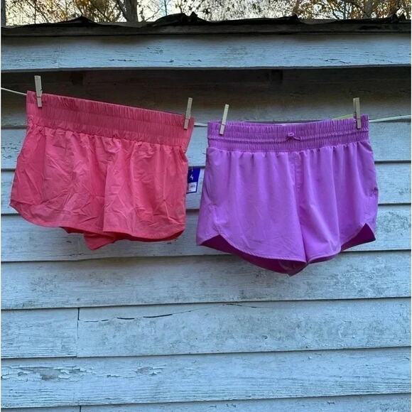 All in motion, joy lob  two pair running shorts with lining size XL - Picture 1 of 6